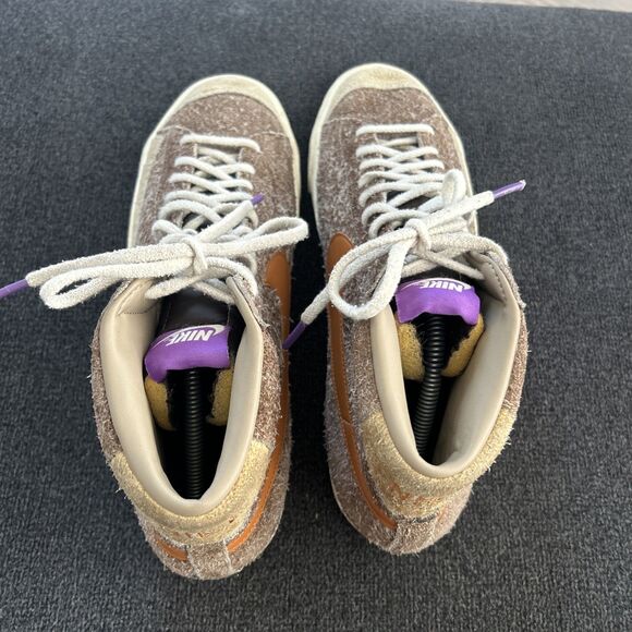 Nike Blazer Mid '77 Premium Dark Chocolate Brown DM7581-200 Men Shoes Size 12 - Picture 5 of 7